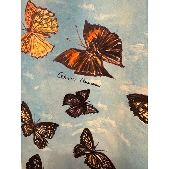 NWT Whimsical Ala Von Auersperg Caterina Dress Papillon Butterfly $350 - Picture 9 of 15